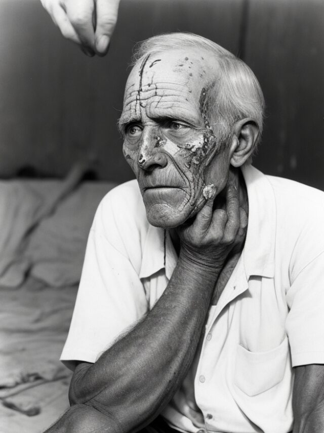 DreamShaper_v7_a_white_man_suffering_from_leprosy_in_united_st_0